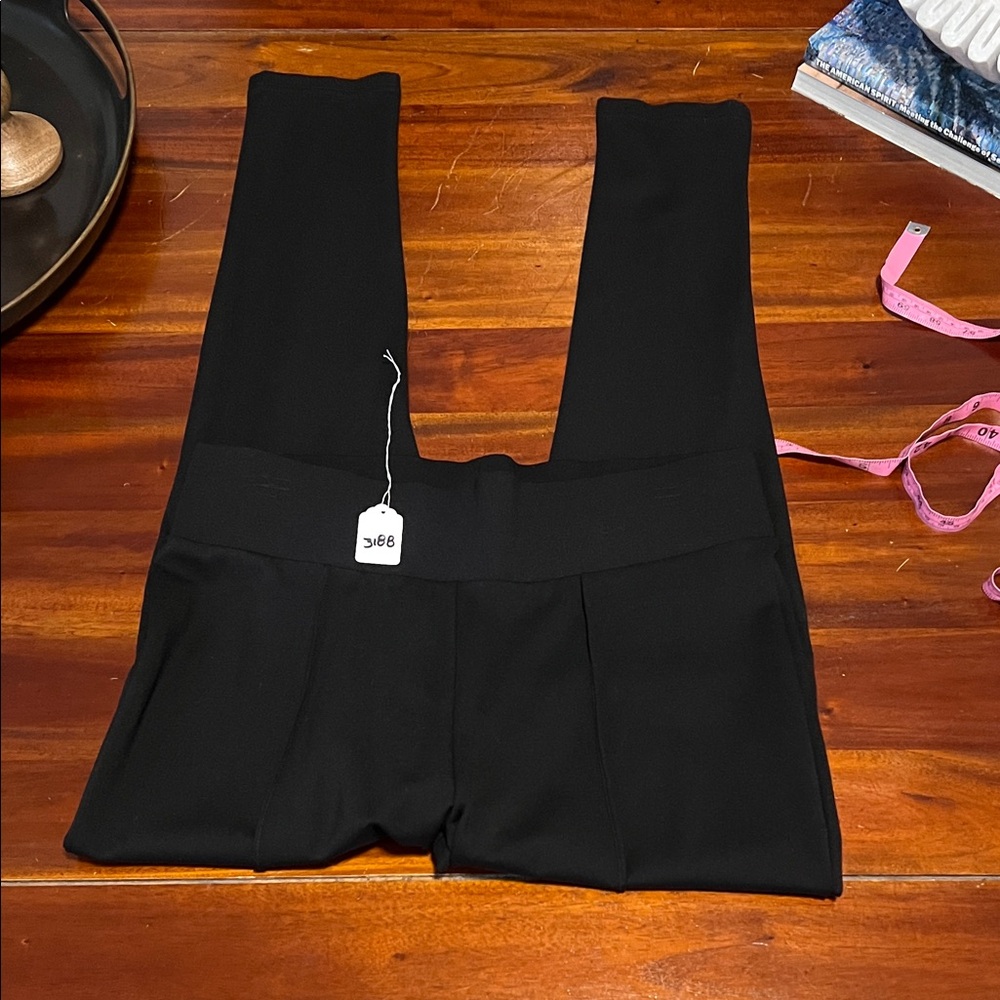 Seven7 Black Ponte Leggings with High Waistband